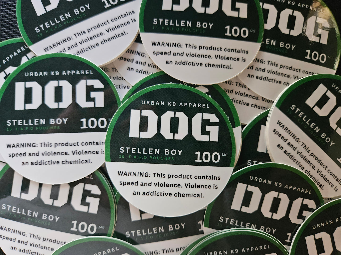 Urban K9 Pouch Sticker