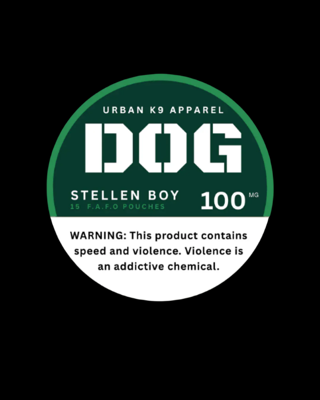 Urban K9 Pouch Sticker