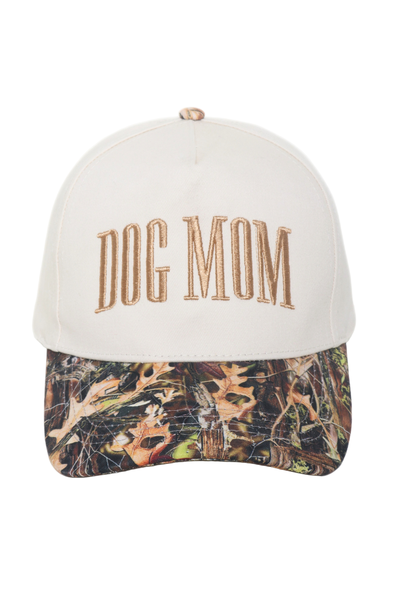 DOG MOM Embroidery Camo