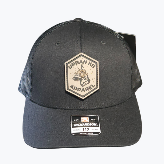 PVC Patch Black Snapback