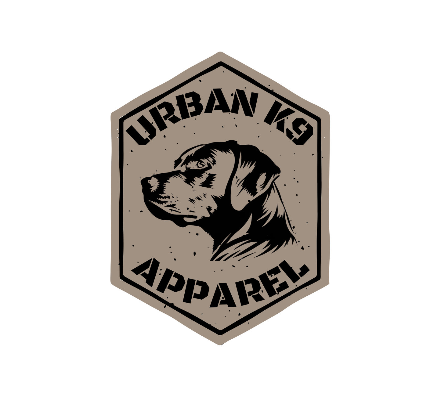 Urban K9 Floppy Ear Sticker