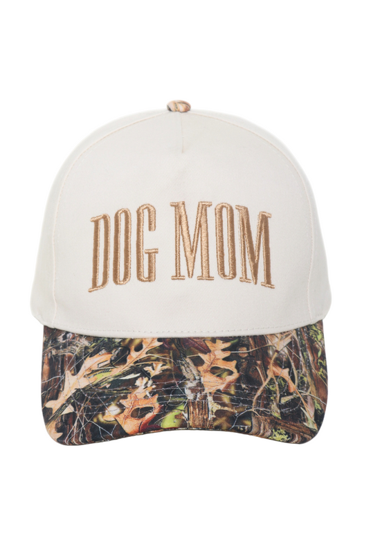 DOG MOM Embroidery Camo